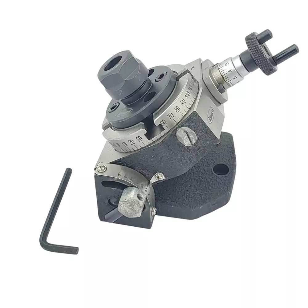 Assorts Collet Adaptor Cast Iron and Alloy Tool Steel M6 75 mm (3 Inch) 3 & 4 Slots ER25 Adapter