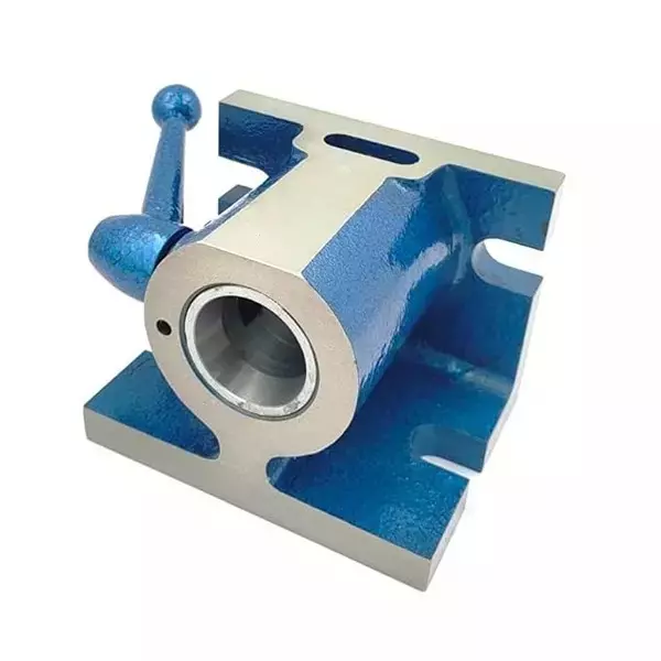 Buyohlic International 5C Horizontal-Vertical Angle Collet Holding Fixture in Blue Color Metal Body, TX-USQM-TIOP