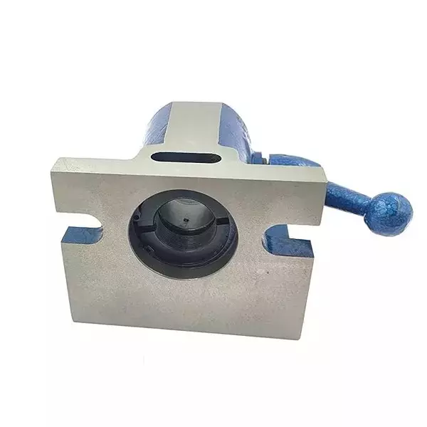Buyohlic International 5C Horizontal-Vertical Angle Collet Holding Fixture in Blue Color Metal Body, TX-USQM-TIOP