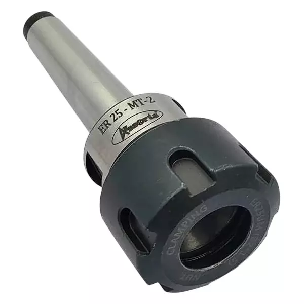 Assorts ‎ER25 ER Collet Adapter ‎Metal Ground Finish Tool Steel ‎ER25-MT2-Drawbar