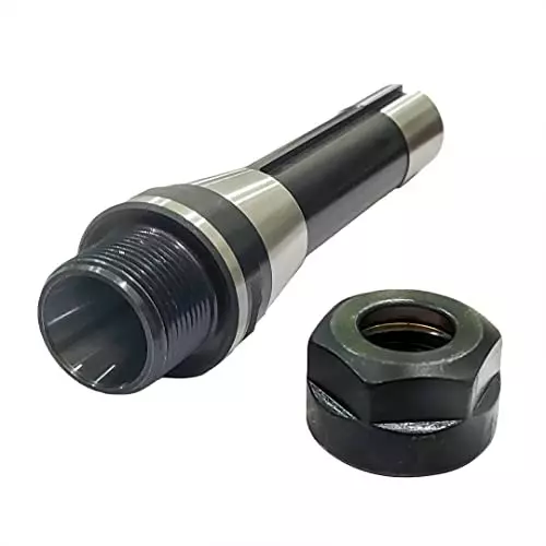 Assorts Collet Chuck Adaptor Alloy Steel 7/16 UNF R8 Shank Drawbar Thread ER20 Adapter