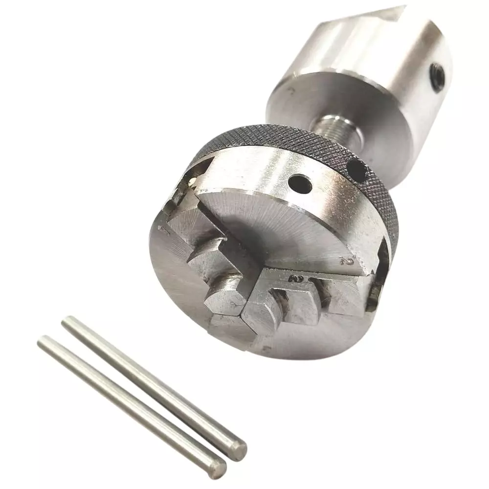 Assorts Spindle Adaptor Set Alloy Steel 50 mm 3 Jaws Self Centering Chuck