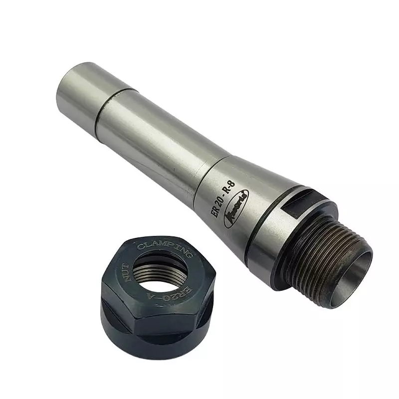 A.D INTERNATIONAL ER Collet Adapter with ER20 Collet Head for Milling Machine, Work Holding