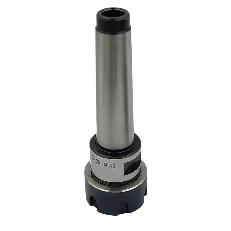 A.D INTERNATIONAL ER Collet Adapter with ER25 Collet Head, MT3 Shank and M12 x 1.75 Drawbar for Milling Machine, Work Holding, S8-JPDO-1R3R