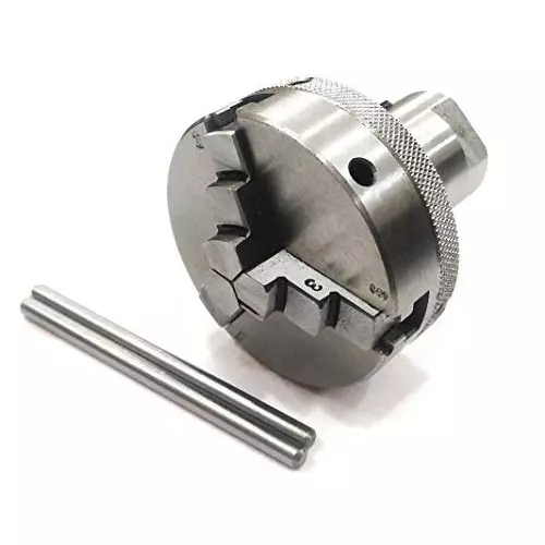 Assorts Spindle Adaptor Set Alloy Steel 65 mm 3 Jaws Self Centering Chuck