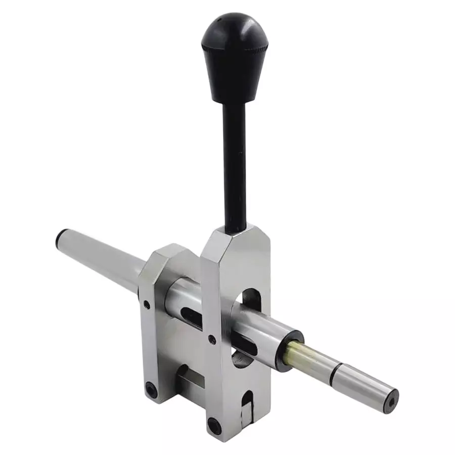 A.D INTERNATIONAL Sensitive Drilling Attachment Compatible With MT2 Shank, B12 Taper for Lathe Machine to Prevent Drill Damage, 10-DA-201