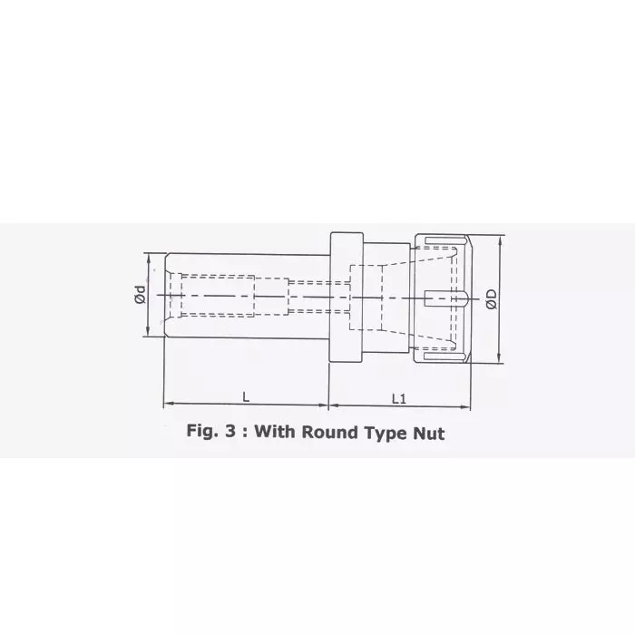turnmax-cylindrical-shank-collet-chuck-with-round-type-nut-er-25-collet-size-60-mm-size-254-mm-diameter