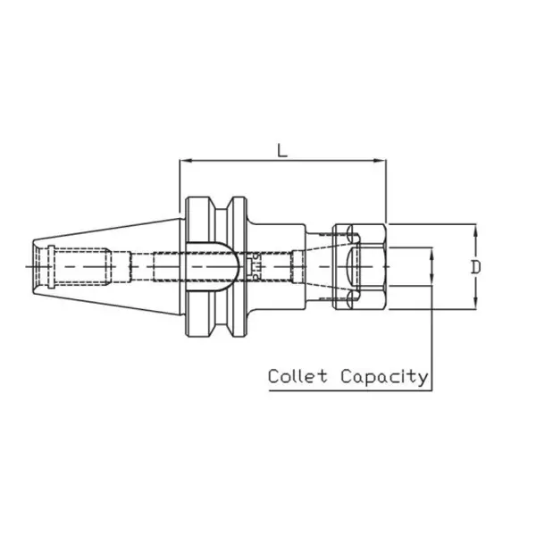 bpt-er-collet-chuck-16er-series-28-mm-neck-diameter-and-100-mm-functional-length-bt30er16100m