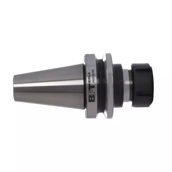 BPT ER Collet Chuck 25ER Series 42 mm Neck Diameter and 100 mm Functional Length, BT30ER25100M
