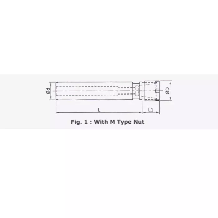turnmax-cylindrical-shank-collet-chuck-with-m-type-nut-er-16-collet-size-60-mm-size-254-mm-diameter
