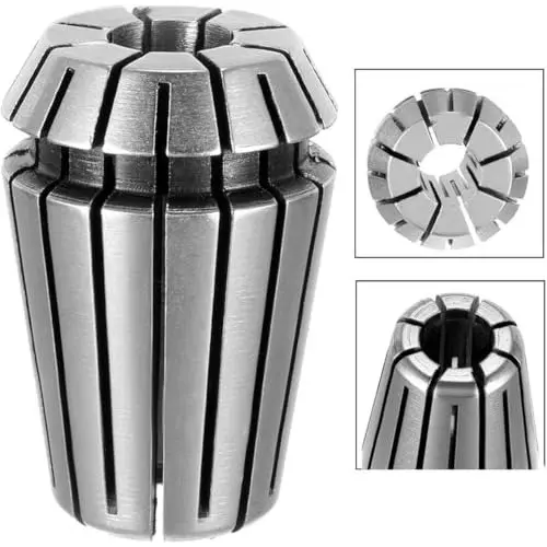 MECRAAF ER 20 High Precision Spring Collet 9 - 8 mm Size Range Spring Steel for CNC Machine, ER20-9