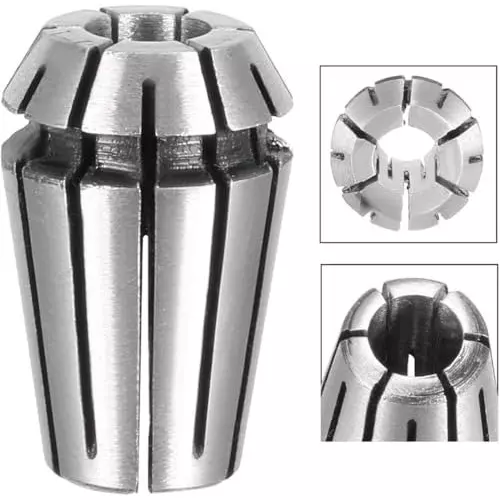 MECRAAF ER 11 High Precision Spring Collet 5.0 - 4.5 mm Size Range Spring Steel for CNC Machine, ER11-5