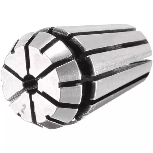MECRAAF ER 11 High Precision Spring Collet 2.0 - 1.5 mm Size Range Spring Steel for CNC Machine, ER11-2