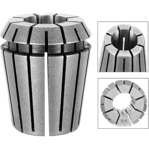 MECRAAF ER 40 High Precision Spring Collet 16 - 15 mm Size Range Spring Steel for CNC Machine, ER40-16