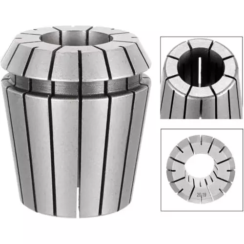 MECRAAF ER 40 High Precision Spring Collet 20 - 19 mm Size Range Spring Steel for CNC Machine, ER40-20