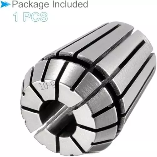 MECRAAF ER 25 High Precision Spring Collet 10 - 9 mm Size Range Spring Steel for CNC Machine, ER25-10