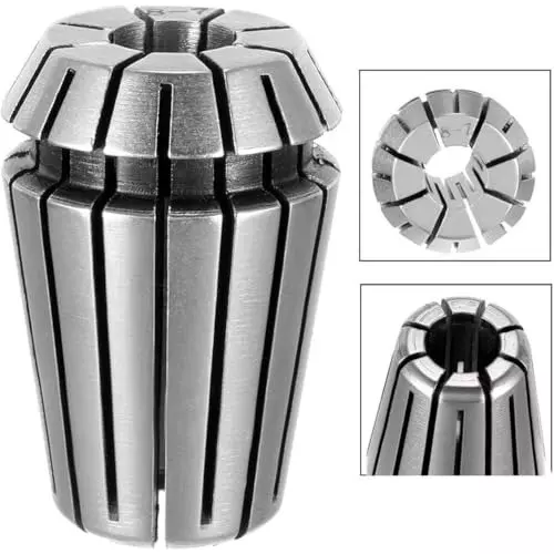 MECRAAF ER 20 High Precision Spring Collet 8 - 7 mm Size Range Spring Steel for CNC Machine, ER20-8