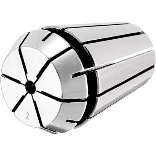 MECRAAF ER 16 High Precision Spring Collet 2 - 1 mm Size Range Spring Steel for CNC Machine, ER16-2