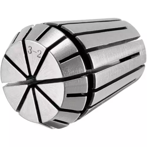 MECRAAF ER 25 High Precision Spring Collet 3 - 2 mm Size Range Spring Steel for CNC Machine, ER25-3