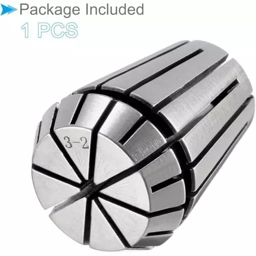 MECRAAF ER 25 High Precision Spring Collet 3 - 2 mm Size Range Spring Steel for CNC Machine, ER25-3