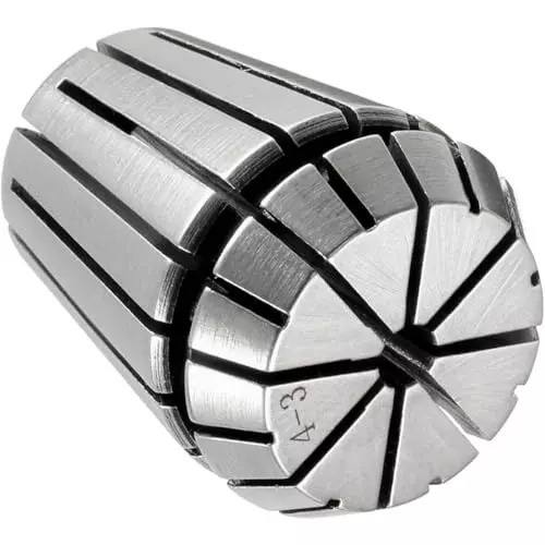 MECRAAF ER 25 High Precision Spring Collet 4 - 3 mm Size Range Spring Steel for CNC Machine, ER25-4