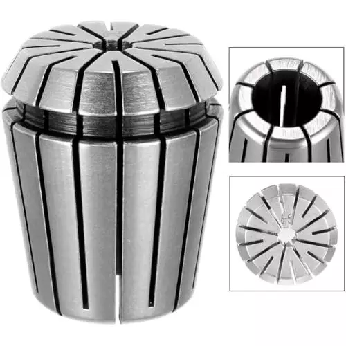 MECRAAF ER 32 High Precision Spring Collet 6 - 5 mm Size Range Spring Steel for CNC Machine, ER32-6