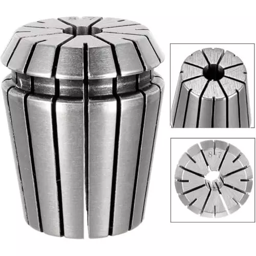 MECRAAF ER 32 High Precision Spring Collet 8 - 7 mm Size Range Spring Steel for CNC Machine, ER32-8