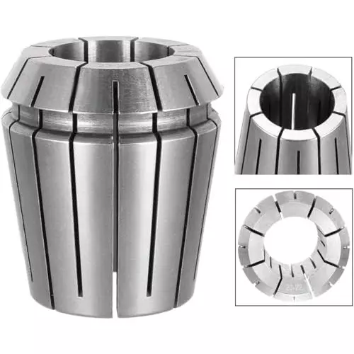 MECRAAF ER 40 High Precision Spring Collet 23 - 22 mm Size Range Spring Steel for CNC Machine, ER40-23