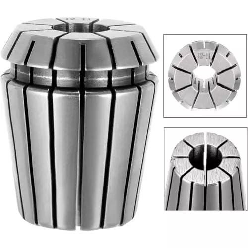 MECRAAF ER 40 High Precision Spring Collet 12 - 11 mm Size Range Spring Steel for CNC Machine, ER40-12