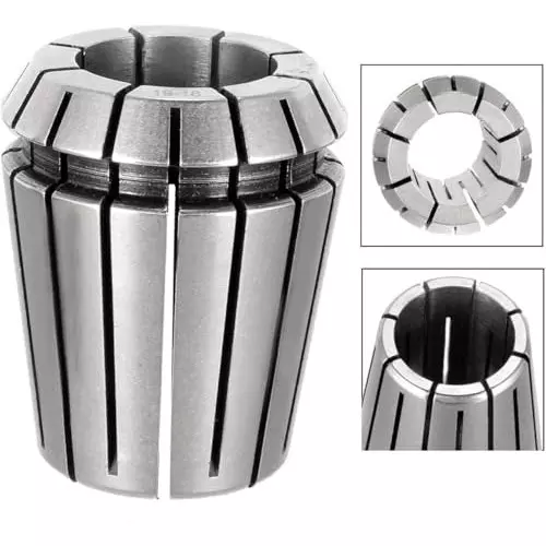MECRAAF ER 40 High Precision Spring Collet 19 - 18 mm Size Range Spring Steel for CNC Machine, ER40-19