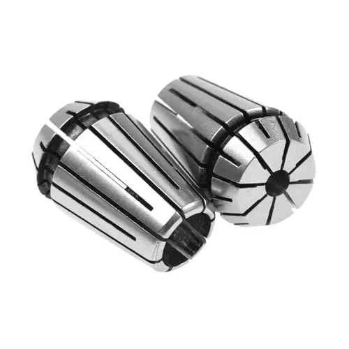 MECRAAF ER 20 High Precision Spring Collet 7 - 6 mm Size Range Spring Steel for CNC Machine, ER20-7