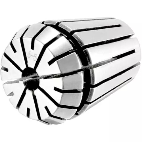 MECRAAF ER 20 High Precision Spring Collet 6 - 5 mm Size Range Spring Steel for CNC Machine, ER20-6