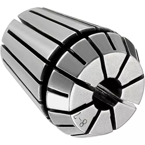 MECRAAF ER 25 High Precision Spring Collet 8 - 7 mm Size Range Spring Steel for CNC Machine, ER25-8