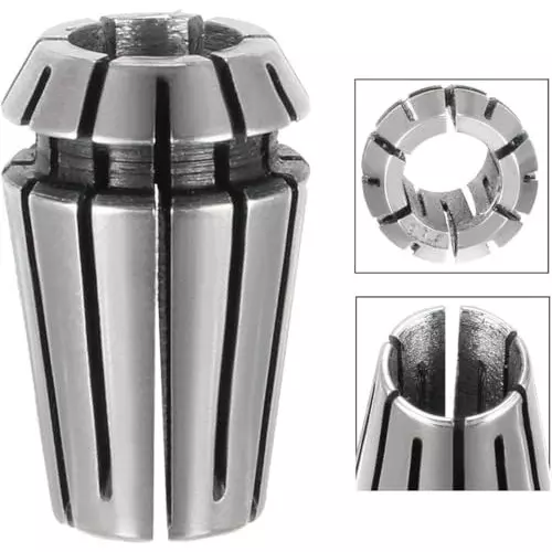 MECRAAF ER 11 High Precision Spring Collet 6.5 - 6.0 mm Size Range Spring Steel for CNC Machine, ER11-6.5