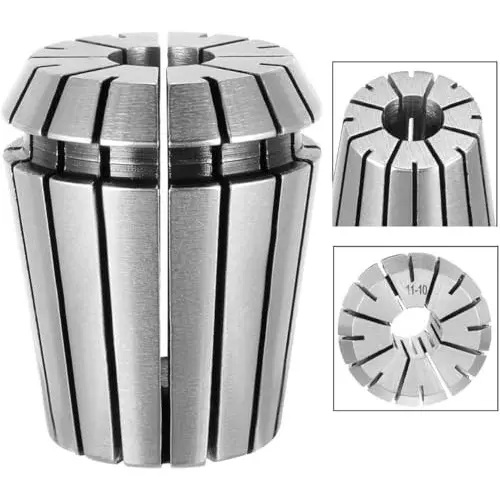 MECRAAF ER 32 High Precision Spring Collet 11 - 10 mm Size Range Spring Steel for CNC Machine, ER32-11