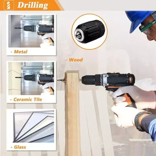 DY TOOLS Keyless Drill Chuck 12.7 mm-20 UNF (1/2 Inch-20 UNF) Thread
