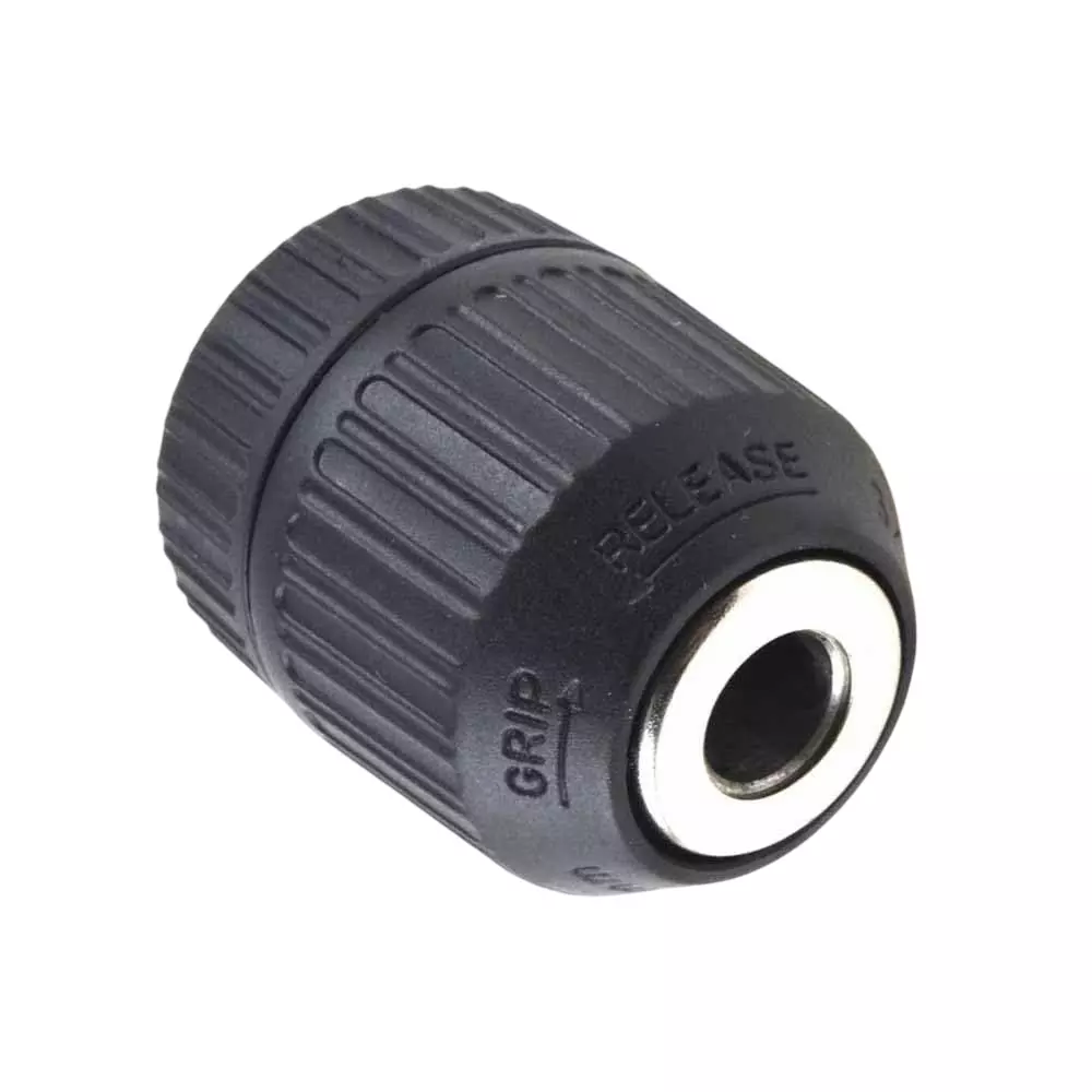 DY TOOLS Keyless Drill Chuck 2-13 mm Capacity 3-Jaw 9.5 mm-24 UNF (3/8 Inch-24 UNF) Thread