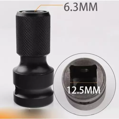 DY TOOLS High Carbon Steel Drill Chuck Adaptor 9.5 mm-24 UNF ( 3/8 Inch-24 UNF) Thread