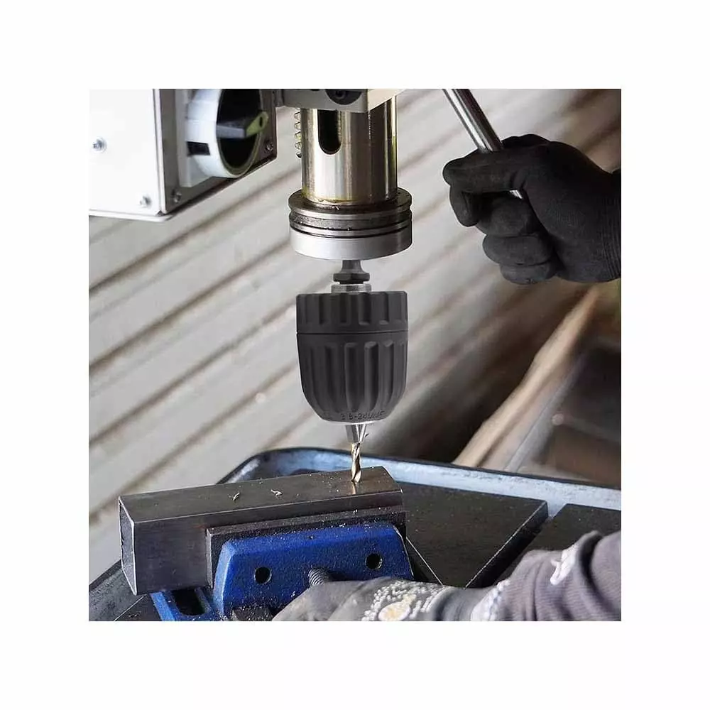 DY TOOLS Keyless Drill Chuck 10 mm (3/8 inch) 24UNF with Adaptor for Drills and Screwdriver