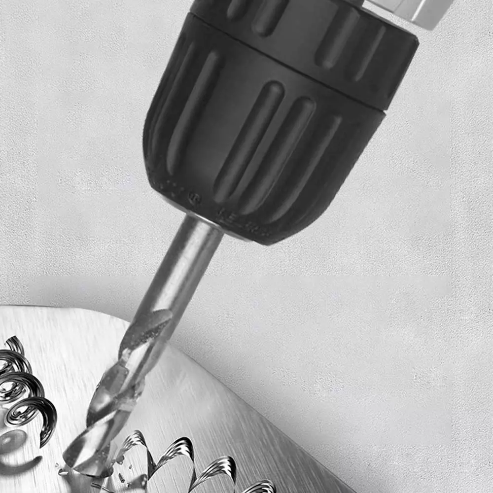 DY TOOLS Keyless Drill Chuck 10 mm (3/8 inch) 24UNF with Adaptor for Drills and Screwdriver