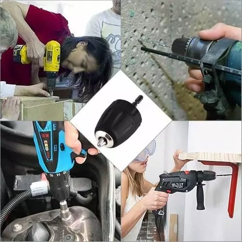 generic-38-keyless-drill-chuck-adapter-08-10mm-clamping-capacity-38-24unf-mount-for-impact-driver