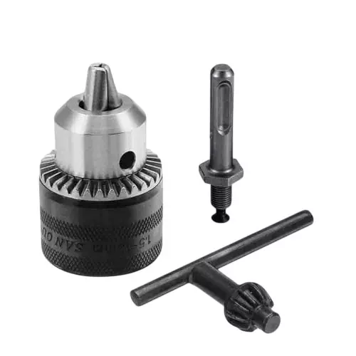 GENERIC Keyed Drill Chuck Adapter Set 1.5-13 mm SDS Plus Shank with Key