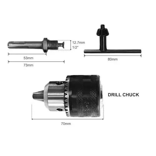 generic-keyed-drill-chuck-adapter-set-15-13-mm-sds-plus-shank-with-key