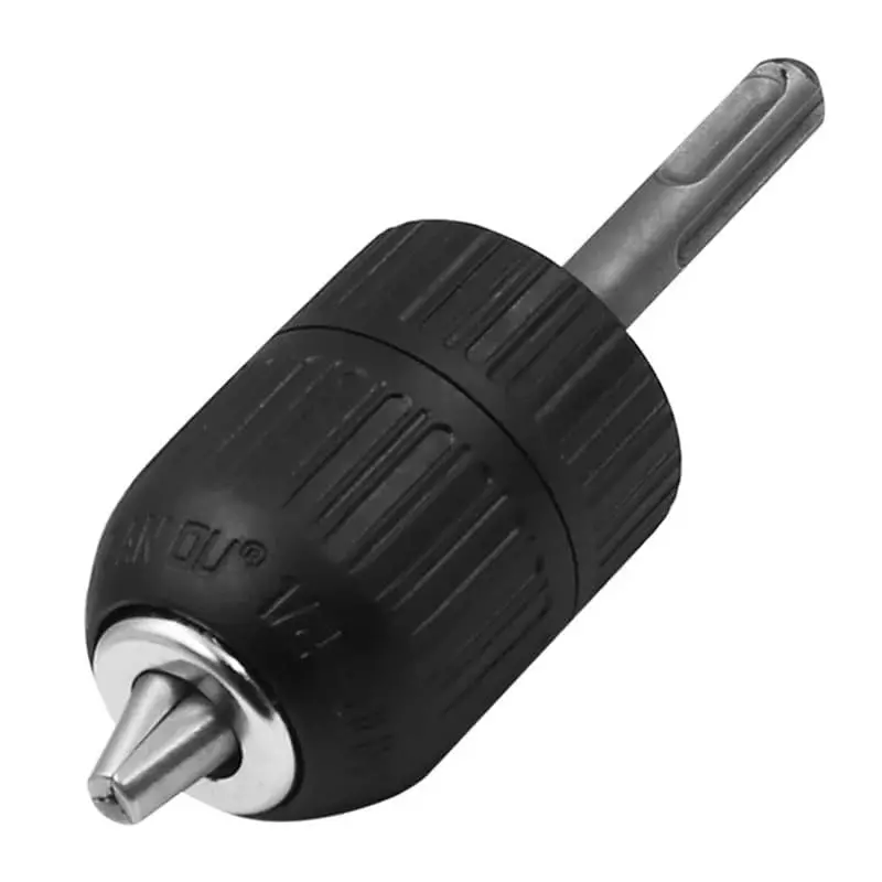 DY TOOLS Keyless Drill Chuck with SDS Plus Adapter Heavy Duty 2-13 mm Capacity 3-Jaw 12.7 mm-20 UNF ( 1/2 Inch-20 UNF) Thread
