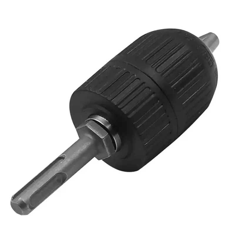 DY TOOLS Keyless Drill Chuck with SDS Plus Adapter Heavy Duty 2-13 mm Capacity 3-Jaw 12.7 mm-20 UNF ( 1/2 Inch-20 UNF) Thread