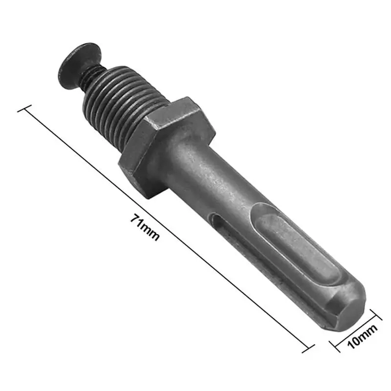 DY TOOLS Keyless Drill Chuck with SDS Plus Adapter Heavy Duty 2-13 mm Capacity 3-Jaw 12.7 mm-20 UNF ( 1/2 Inch-20 UNF) Thread