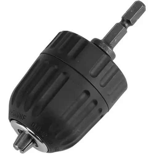 generic-08-10mm-capacity-mount-keyless-drill-chuck-38-24-unf-mount-thread-impact-chuck-converter-conversion-tool-quick-change-conversion-adapter-with-14-inch-hex-shank