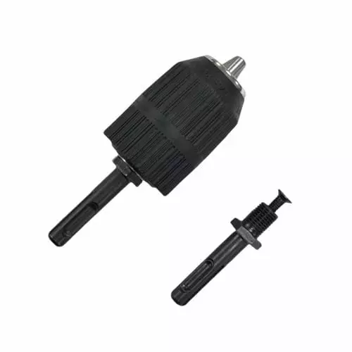 DY TOOLS SDS Keyless Drill Chuck with SDS Plus Adapter Heavy Duty 2-13 mm Capacity 12.7 mm-20 UNF (1/2 Inch-20 UNF) Thread