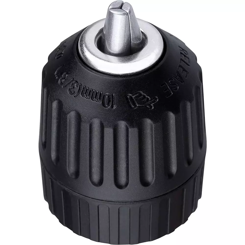 DY TOOLS Keyless Drill Chuck 0.8-10 mm Capacity 3-Jaw Hex Shank 9.5 mm-24 UNF ( 3/8 Inch-24 UNF) Thread