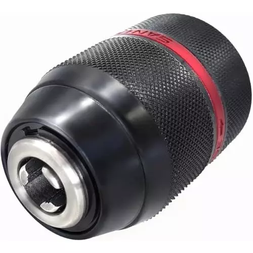 DY TOOLS Keyless Drill Chuck with Hex Shank/SDS/Socket Heavy Duty 2-13 mm Capacity 12.7 mm-20 UNF ( 1/2 Inch-20 UNF) Thread